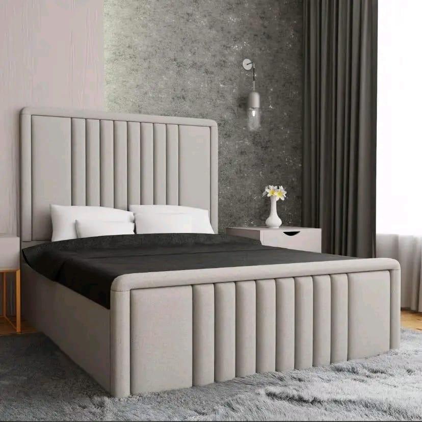 Upholstered bed frame designed by BGLIFEHOME